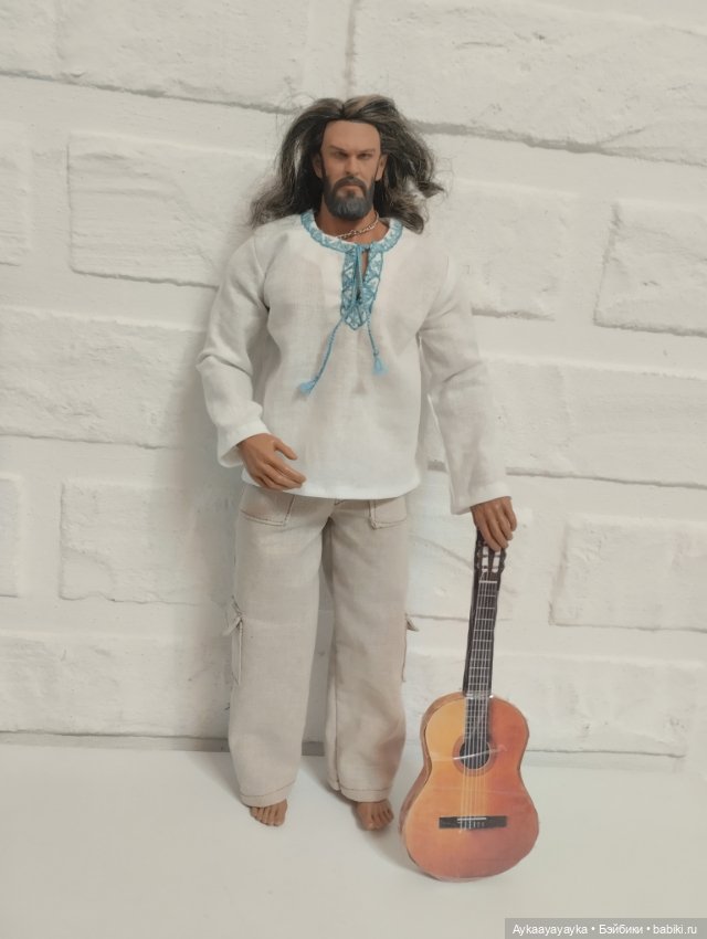 Выкройки для Action figure WorldBox AT027, футболка и рубашка (фото 7)