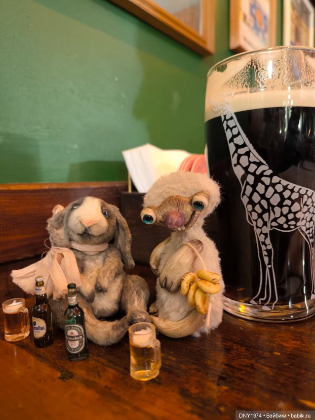 Мои покупки на выставке мишек, часть 2, кроличья