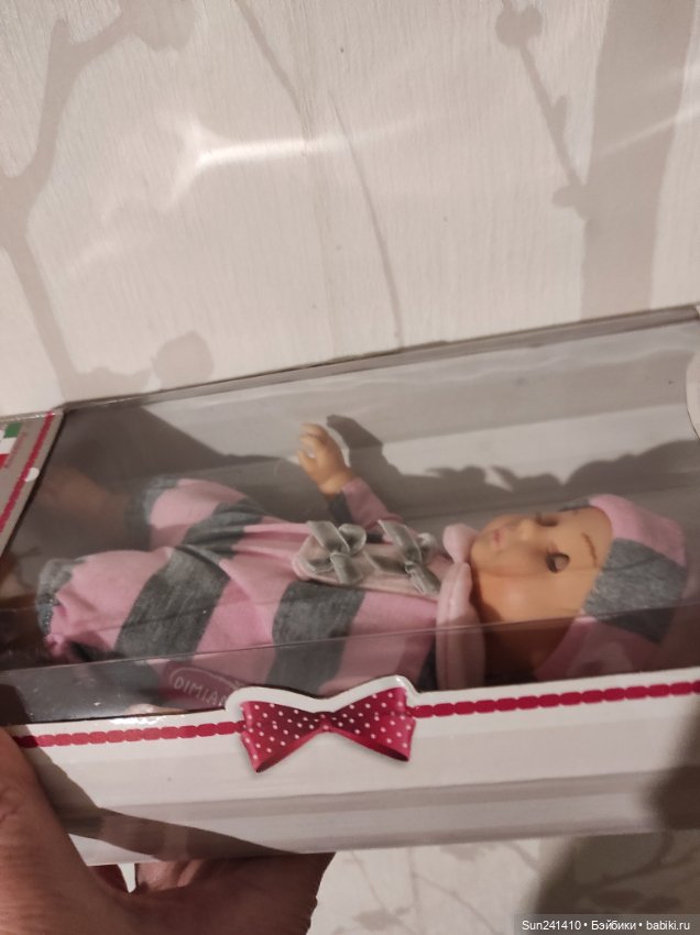 Dimian bambina bebe 20 см мягконабивная кукла пупс
