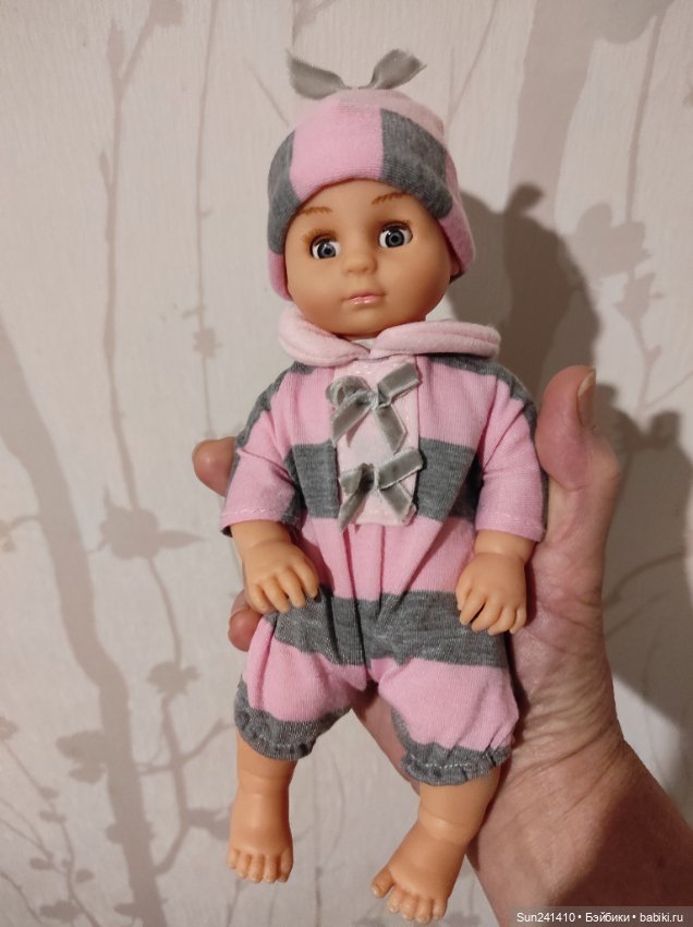Dimian bambina bebe 20 см мягконабивная кукла пупс (фото 5)