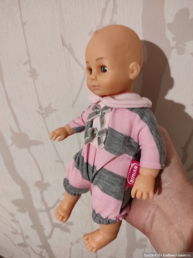Dimian bambina bebe 20 см мягконабивная кукла пупс (фото 3)