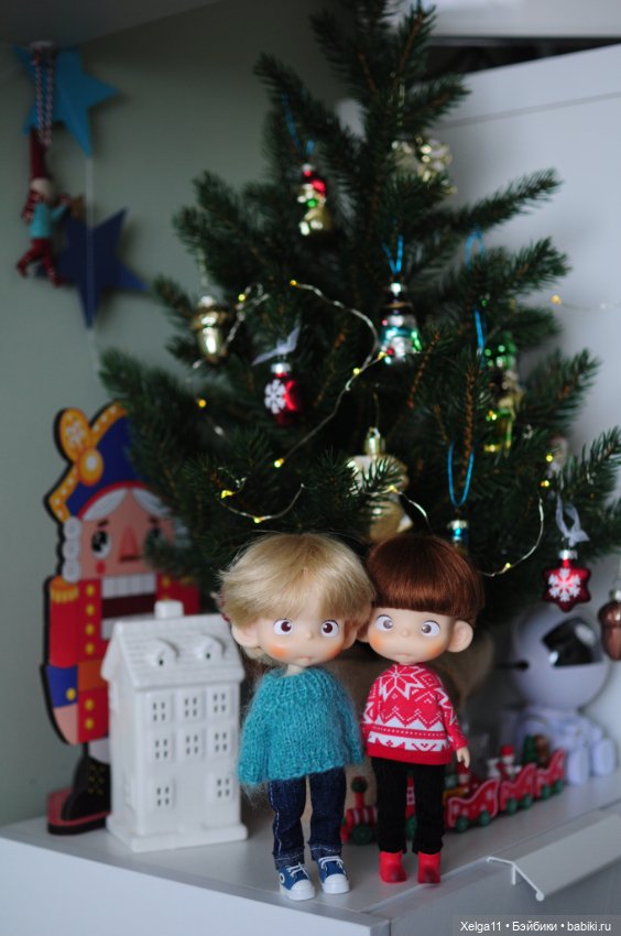 Новогоднее — Куклы Pututu (Путуту): дизайнерский винил (фото 4)