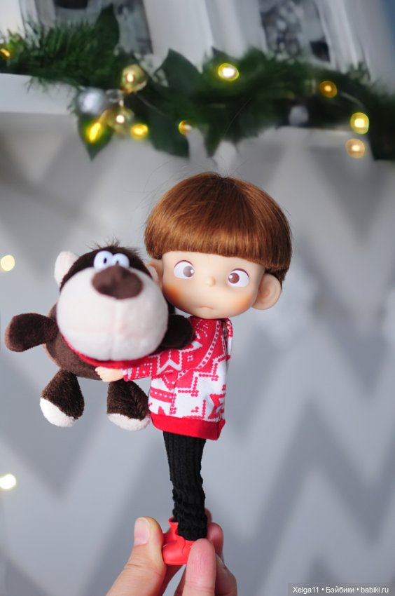 Новогоднее — Куклы Pututu (Путуту): дизайнерский винил (фото 3)