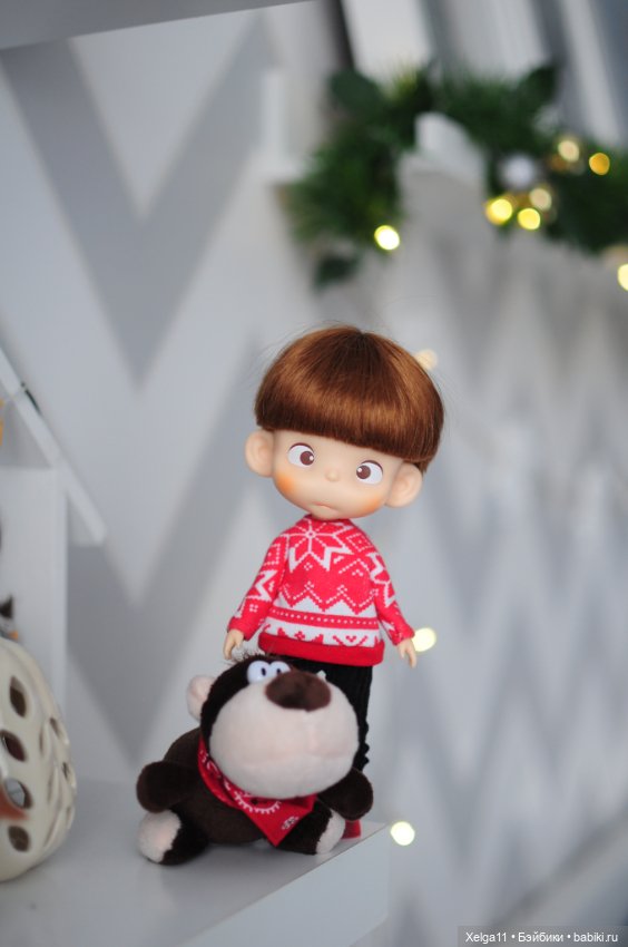 Новогоднее — Куклы Pututu (Путуту): дизайнерский винил (фото 2)