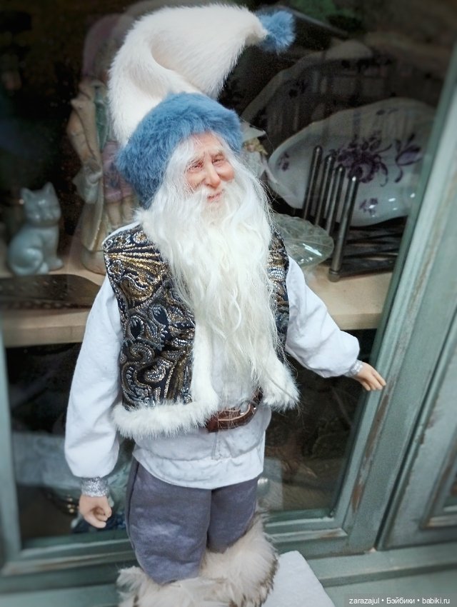 Новогодний дедушка. Процесс (фото 3)