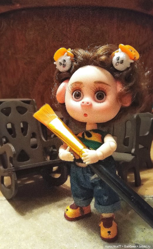 Про Нафочку. Нафочка и краски