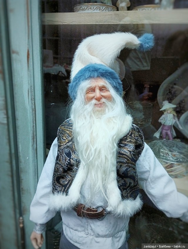 Новогодний дедушка. Процесс