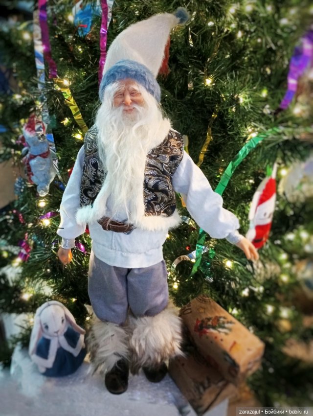 Новогодний дедушка. Процесс (фото 4)
