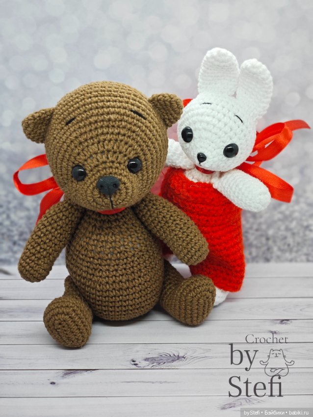 Вот и встретились — Вязаные игрушки и амигуруми: крючком (фото 8)