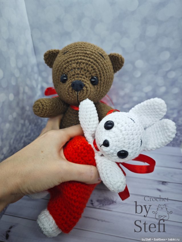 Вот и встретились — Вязаные игрушки и амигуруми: крючком (фото 9)