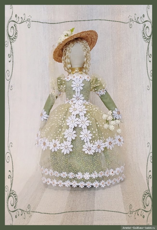 И ещё одна цветочная фея — Авторские текстильные куклы: Вальдорфские