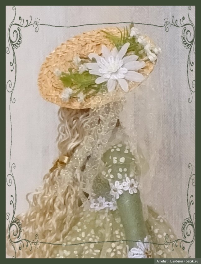 И ещё одна цветочная фея — Авторские текстильные куклы: Вальдорфские (фото 7)