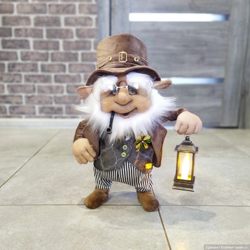 Гномы — Куклы из капрона и чулочной техники: авторские игрушки (фото 4)