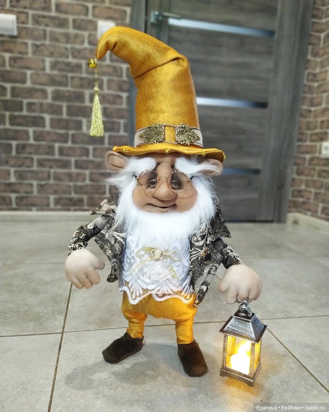 Гномы — Куклы из капрона и чулочной техники: авторские игрушки (фото 9)