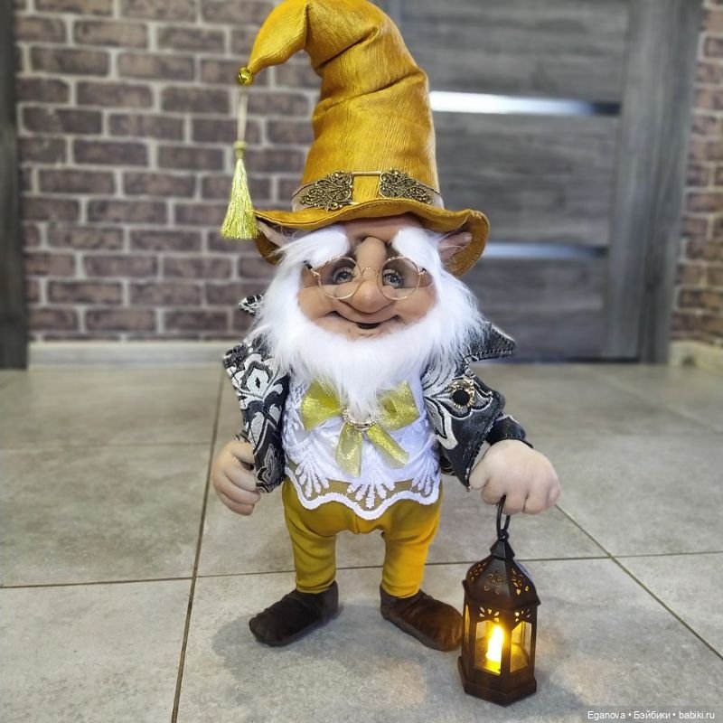 Гномы — Куклы из капрона и чулочной техники: авторские игрушки