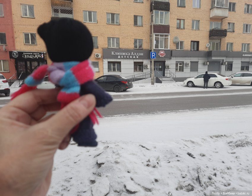 Прогулка маленького Рамзеса по предновогоднему Кызылу (фото 7)