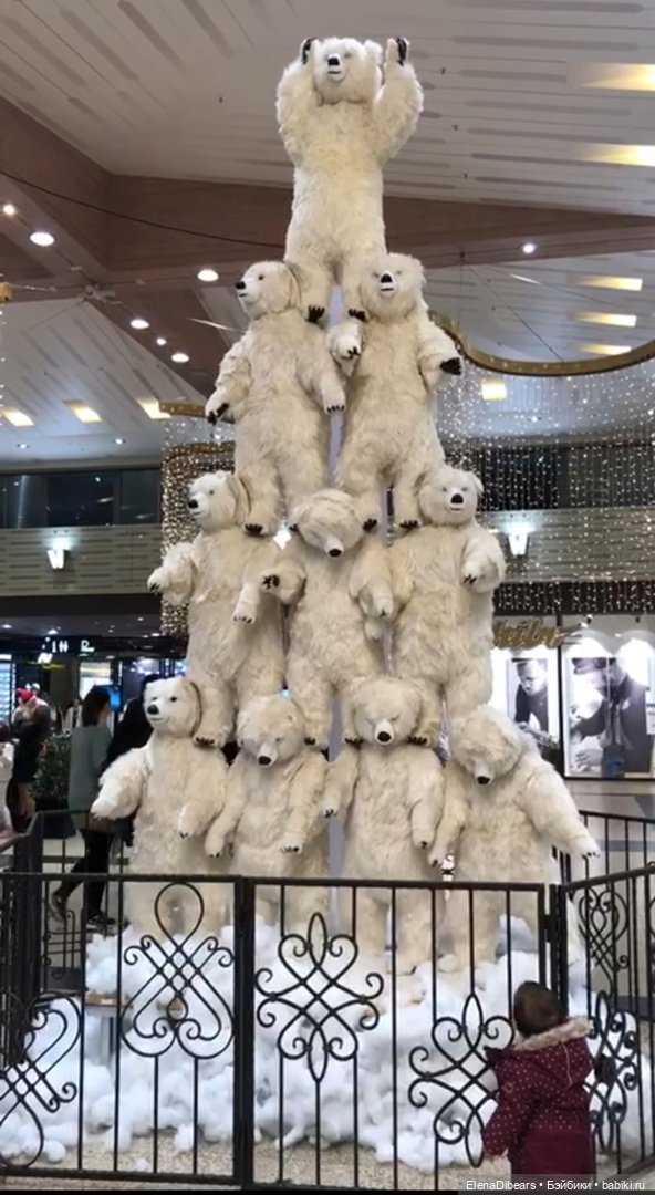 Белые мишки, к празднику — Авторские мишки Тедди и друзья: фото