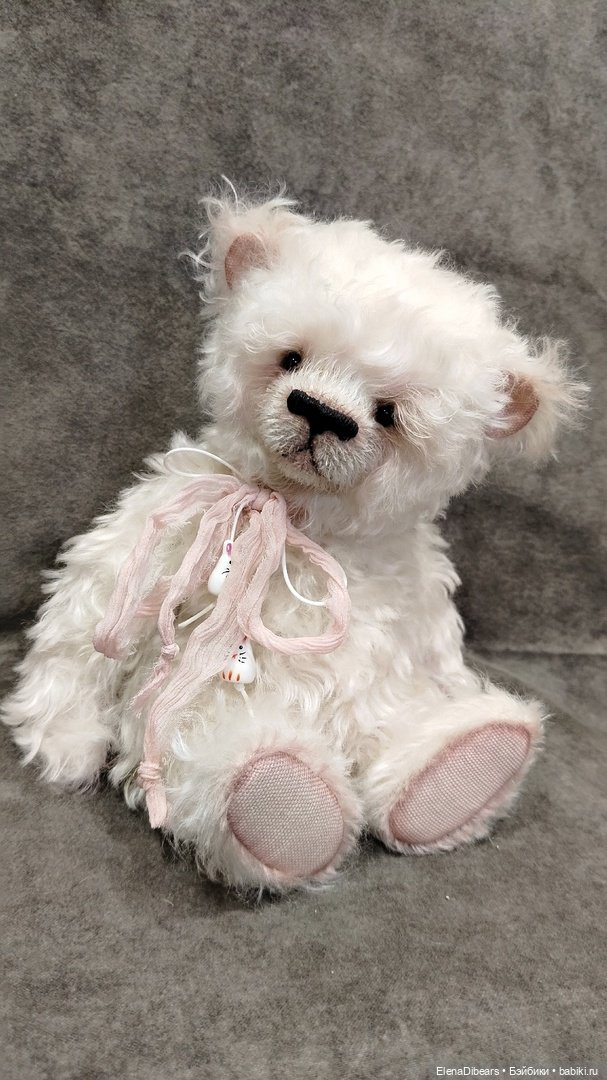 Белые мишки, к празднику — Авторские мишки Тедди и друзья: фото (фото 9)