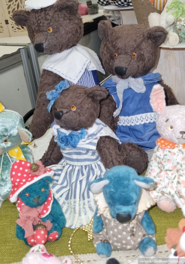 Мишки Тедди на Тишинке — Выставки кукол и мишек Тедди: фоторепортажи