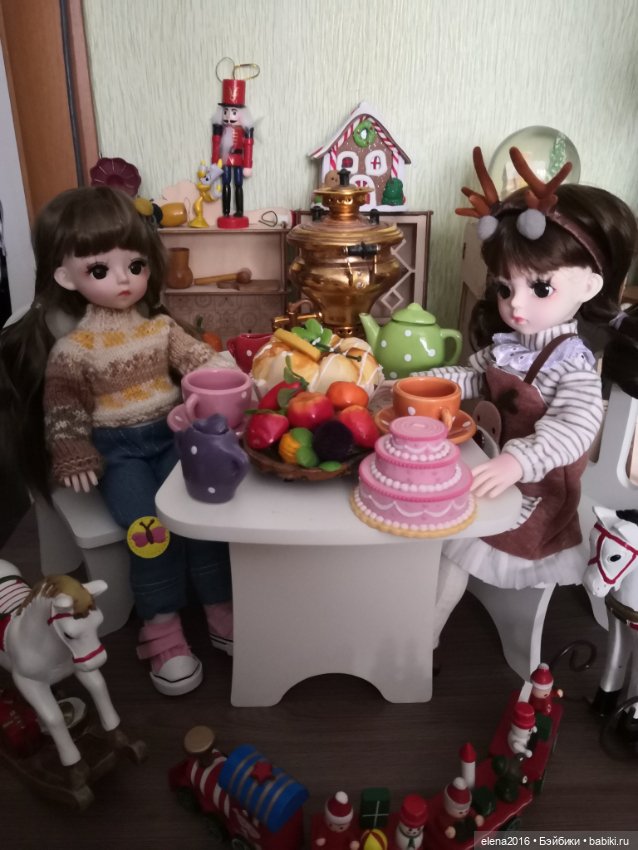 Чаепитие — Разные шарнирные куклы (не БЖД): редкие