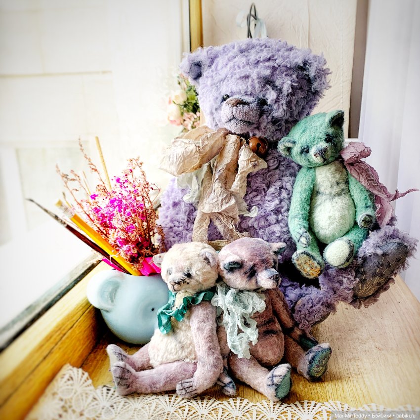 Новые герои создались из моей коллекции «Лавандовая история»