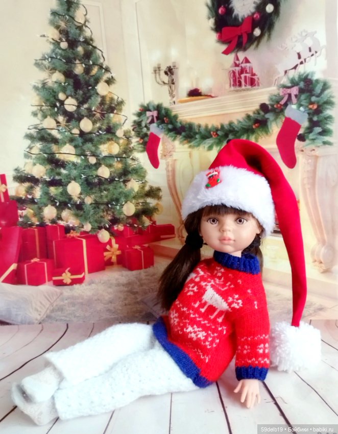 Рождественский свитер с оленями для паолочки (фото 3)