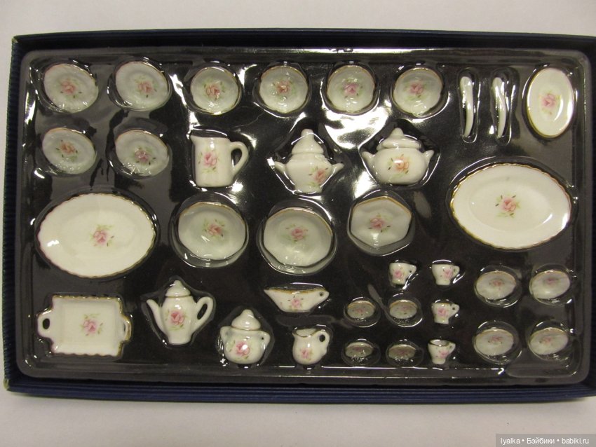 Фарфор в кукольные домики
