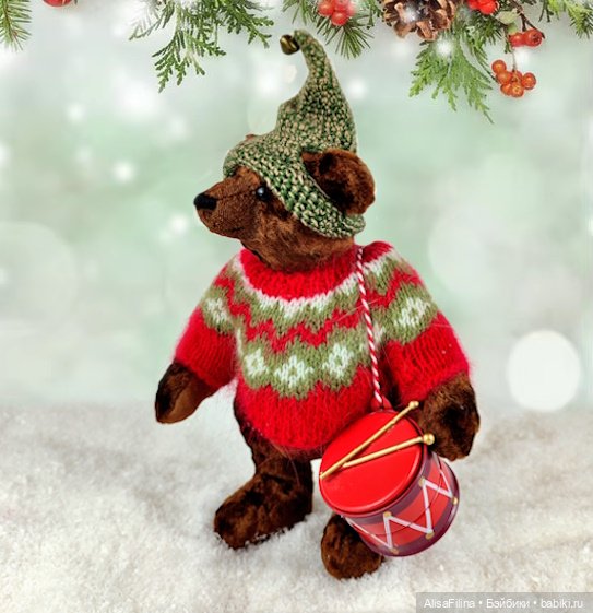 Мишка Тедди Гномик Тим — Авторские мишки Тедди и друзья: фото (фото 4)