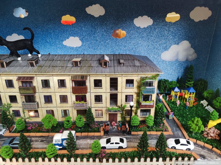 Полка со старым домом — Кукольные домики своими руками: фото (фото 9)