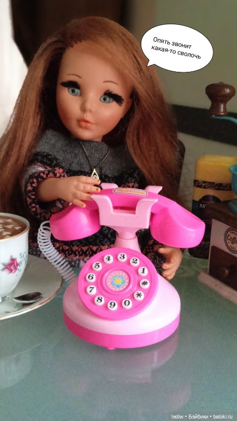 Новая жизнь старых кукол. Телефон (фото 6)