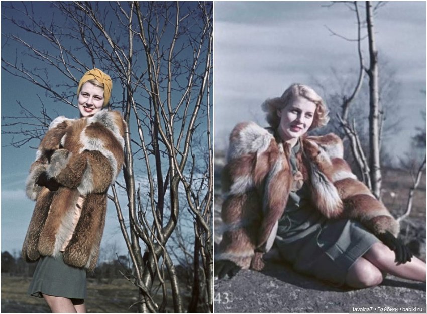 Зимняя мода 1940х — Культура (фото 5)