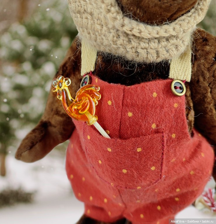 Мишка Тедди Сахарный леденец (фото 2)