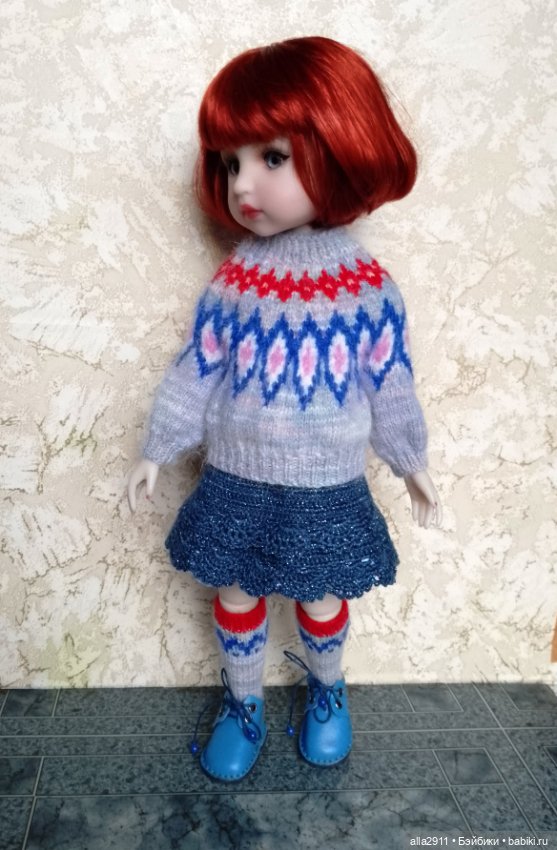 Пара уютных комплектов — Одежда и обувь для кукол своими руками: фото