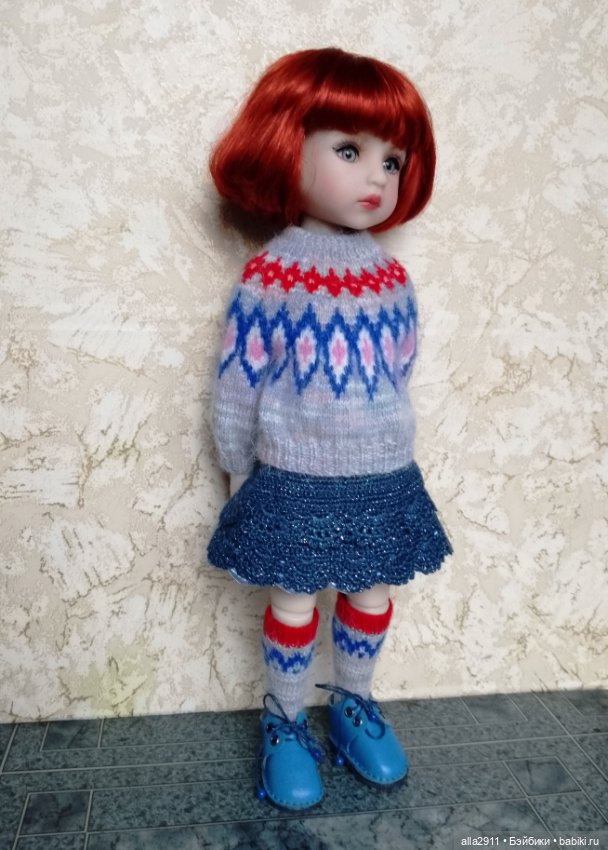 Пара уютных комплектов — Одежда и обувь для кукол своими руками: фото