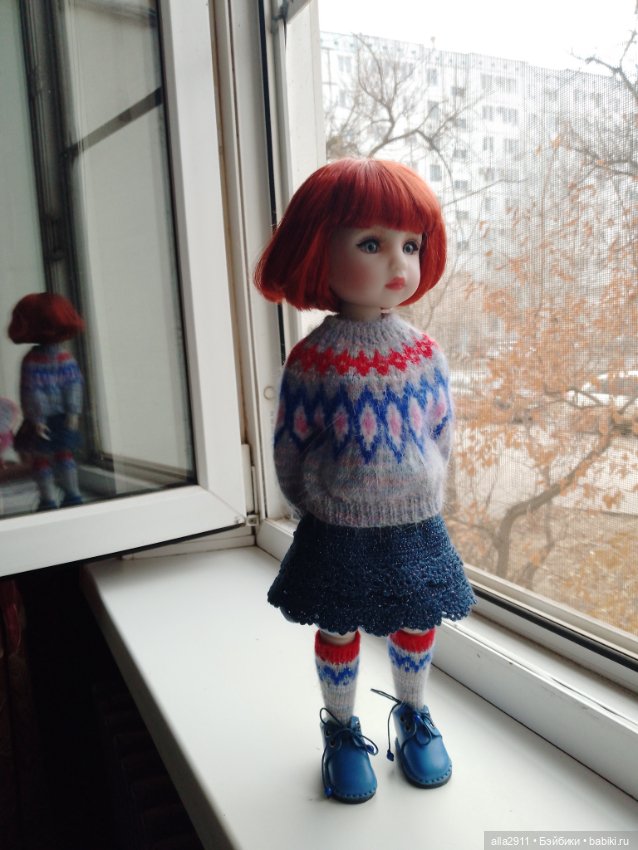 Пара уютных комплектов — Одежда и обувь для кукол своими руками: фото (фото 10)