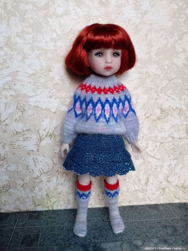 Пара уютных комплектов — Одежда и обувь для кукол своими руками: фото