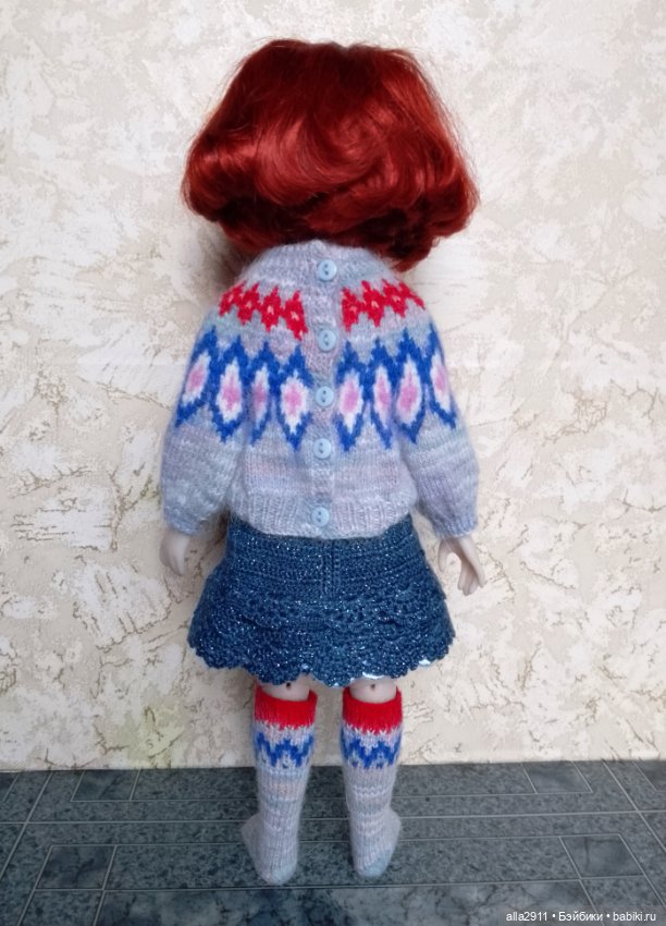 Пара уютных комплектов — Одежда и обувь для кукол своими руками: фото