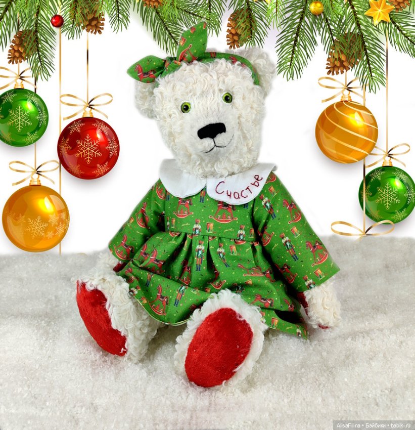 Мишка Тедди Ёлочка красавица (фото 6)