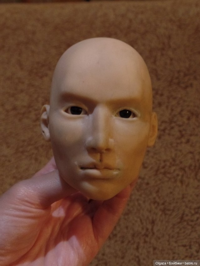 Продолжаю лепить куклу-бжд (фото 5)