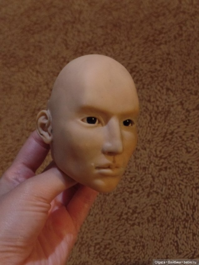 Продолжаю лепить куклу-бжд (фото 6)