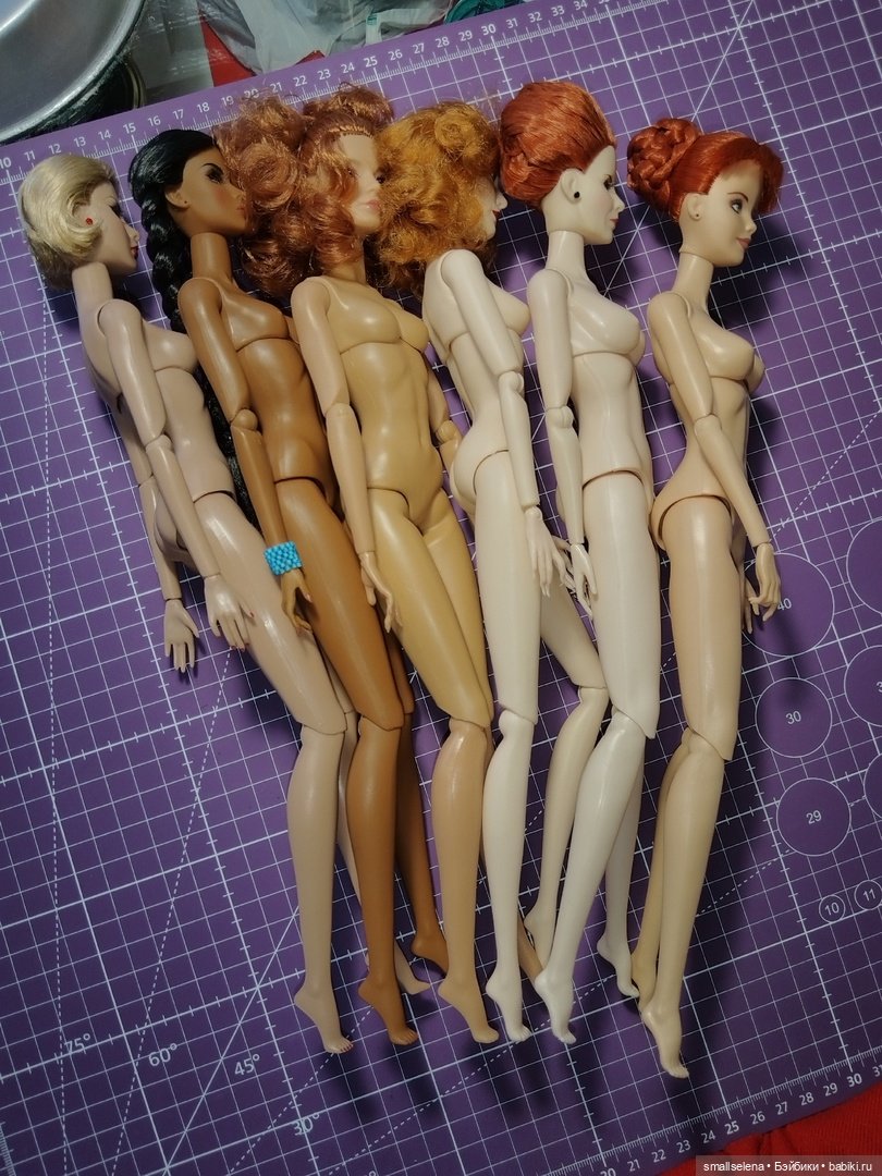 Сравнение тел фашн кукол формата 1/6 (не бжд) (фото 3)
