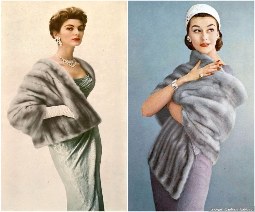 Зимняя мода 1950х — Культура (фото 7)