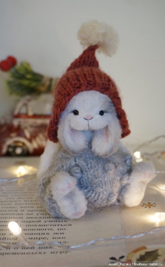 Зайчик Эмиль ❤️ — Авторские мишки Тедди и друзья: фото (фото 4)