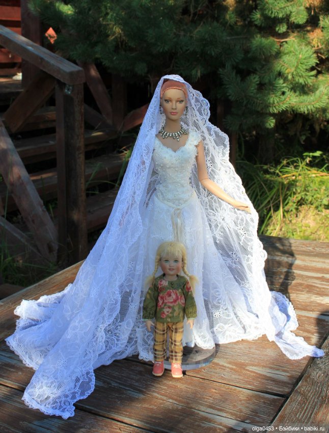 Куклы Тоннер: ч. 106. Свадебное... летнее (фото 9)