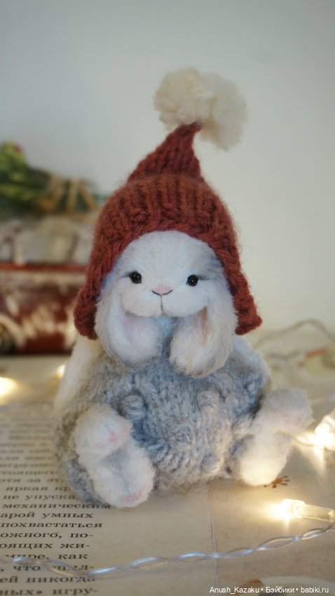 Зайчик Эмиль ❤️ — Авторские мишки Тедди и друзья: фото (фото 2)