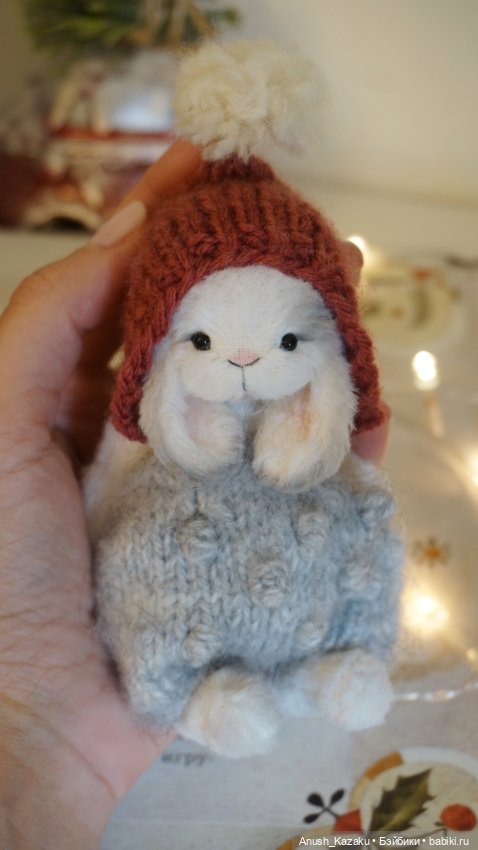 Зайчик Эмиль ❤️ — Авторские мишки Тедди и друзья: фото