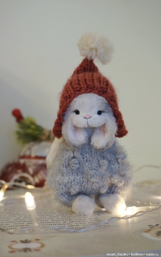 Зайчик Эмиль ❤️ — Авторские мишки Тедди и друзья: фото (фото 10)