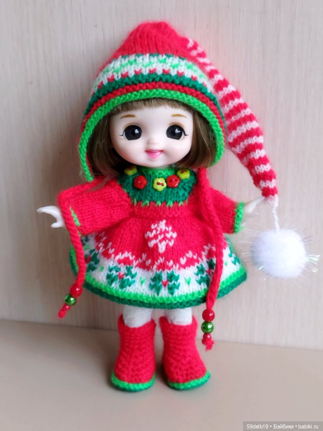 Ещё одна рождественская парочка - Гномушка и Снежинка (фото 7)