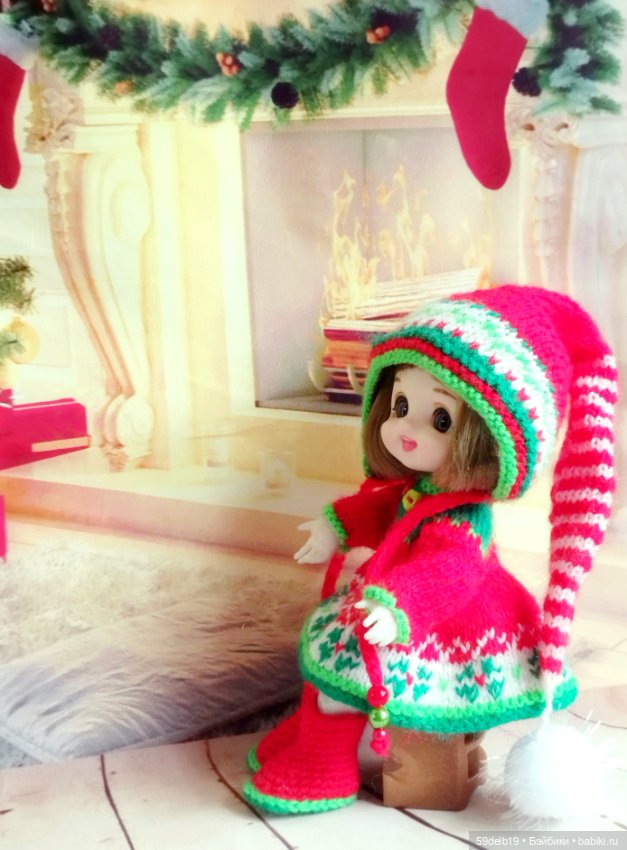 Ещё одна рождественская парочка - Гномушка и Снежинка