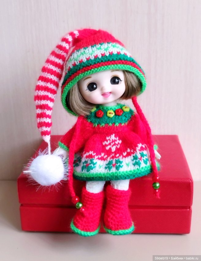 Ещё одна рождественская парочка - Гномушка и Снежинка (фото 4)